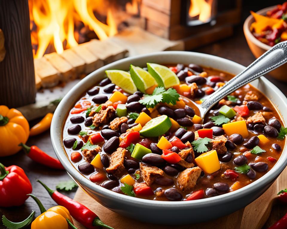 Black Bean Chicken Chili (Recipe)