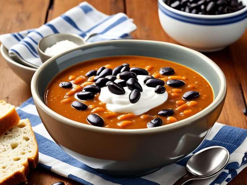 Black Bean Pumpkin Soup (Recipe)