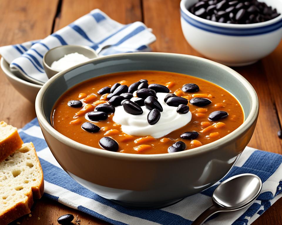 Black Bean Pumpkin Soup (Recipe)
