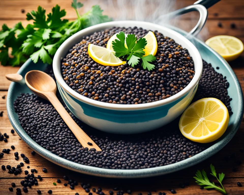 Black Lentils (Recipe)