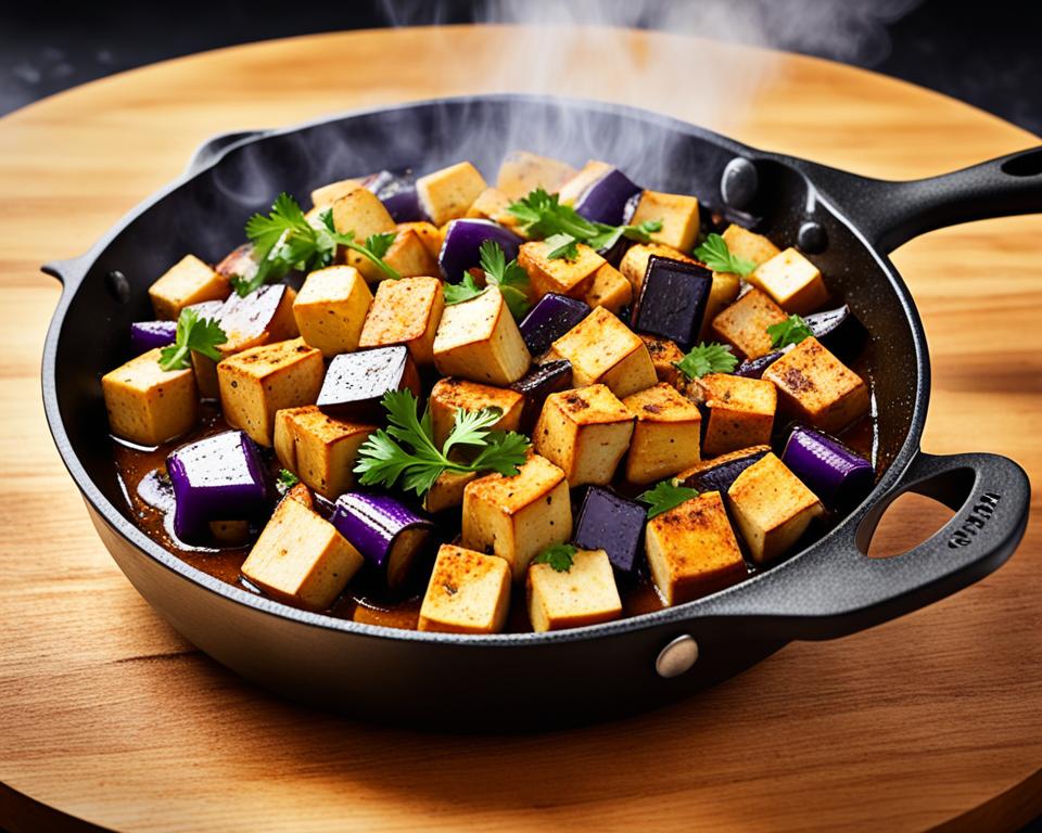Black Pepper Eggplant Tofu (Recipe)