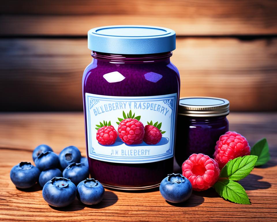 Blueberry Raspberry Jam (Berry Delight)