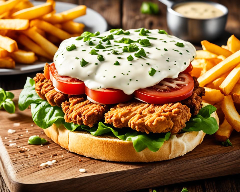 Chicken Fried Steak Sandwich