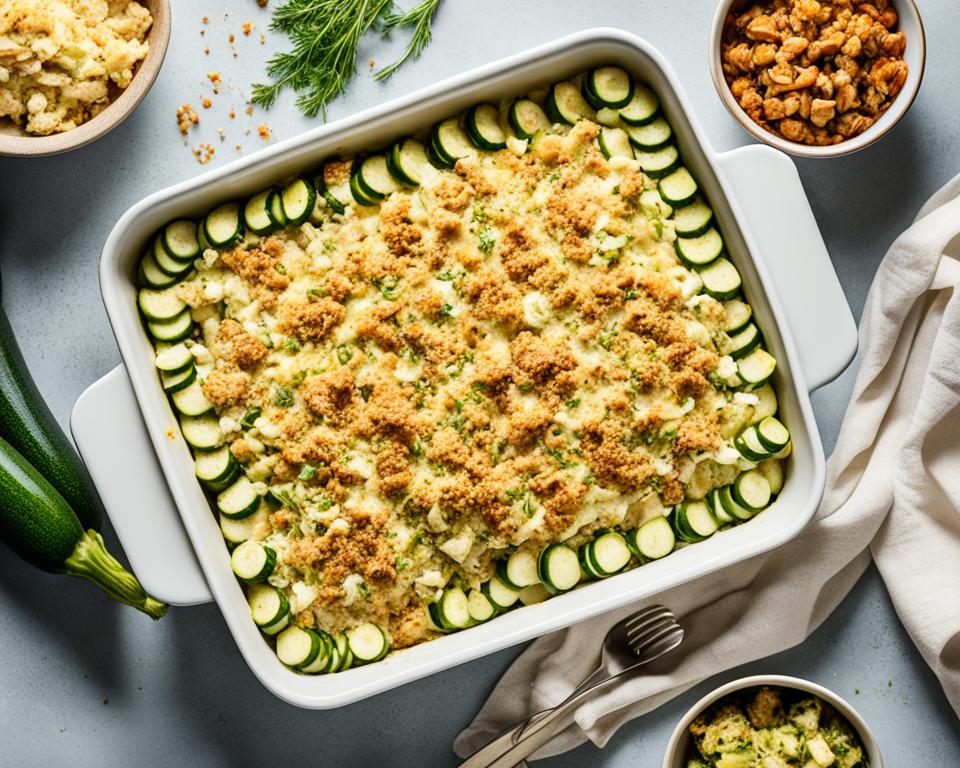 Chicken Zucchini Stuffing Casserole Recipe 2091