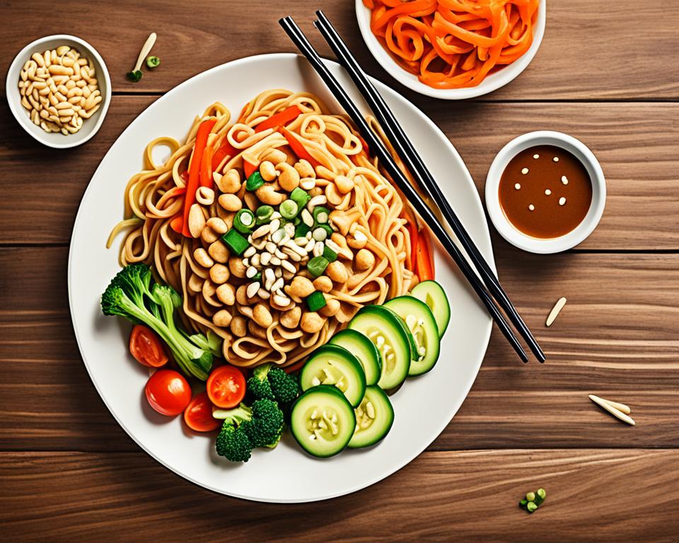 Chinese Peanut Butter Noodles