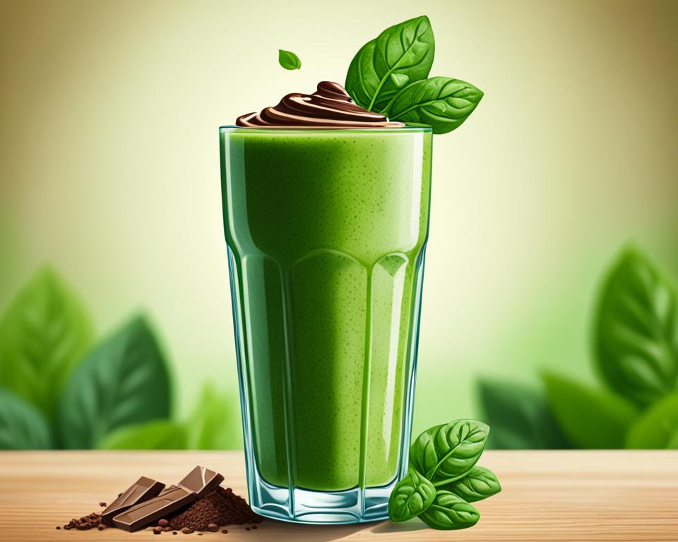 Chocolate Spinach Smoothie