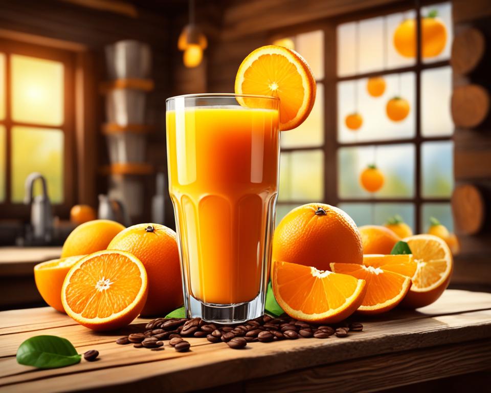 Coffee with Orange Juice