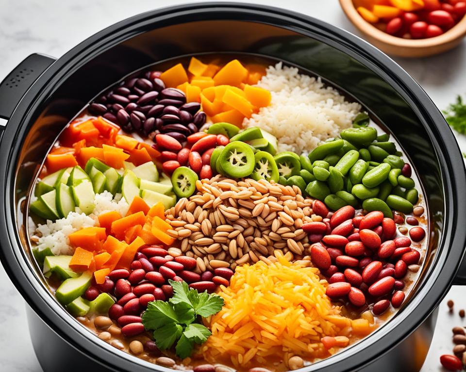 Crockpot Mexican Rice And Beans