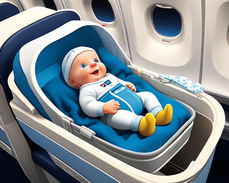 Delta Airlines Bassinet