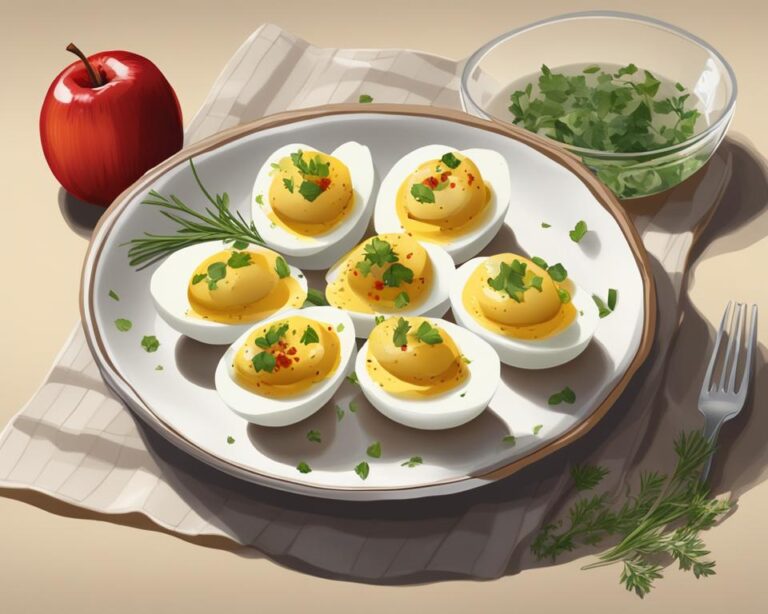 Deviled Eggs with Apple Cider Vinegar (Recipe)