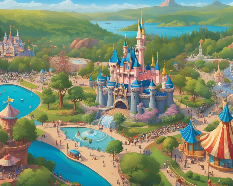 Disneyland in May