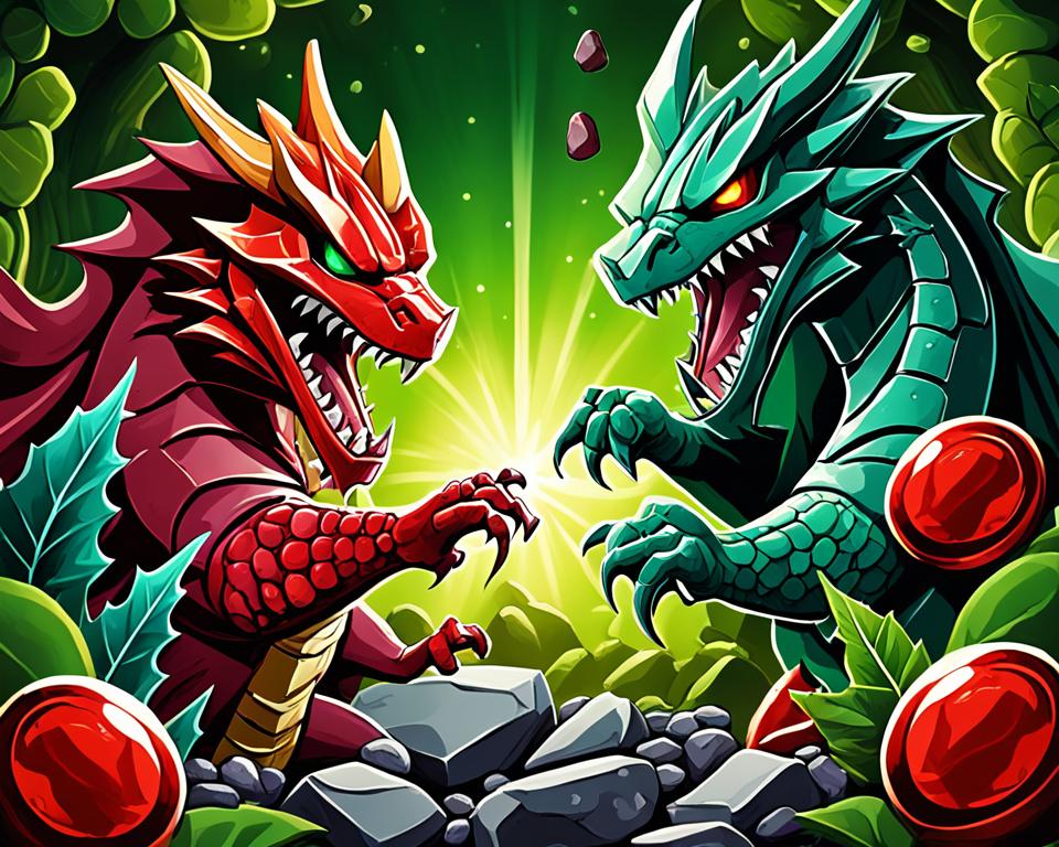 Dragon Blood Jasper vs. Bloodstone