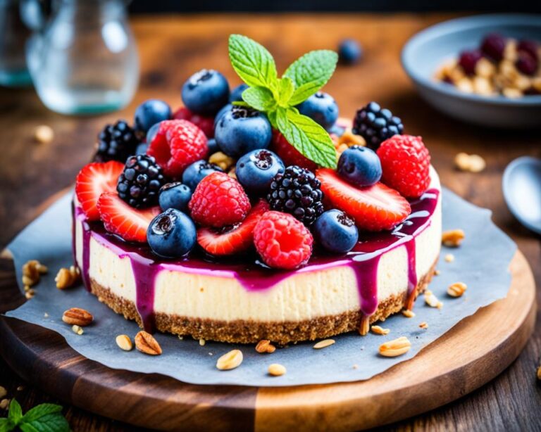 Easy No Bake Vegan Cheesecake