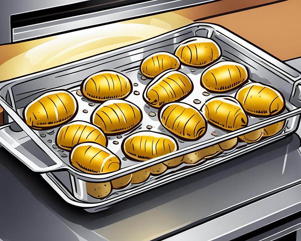 Foil Potatoes in Oven