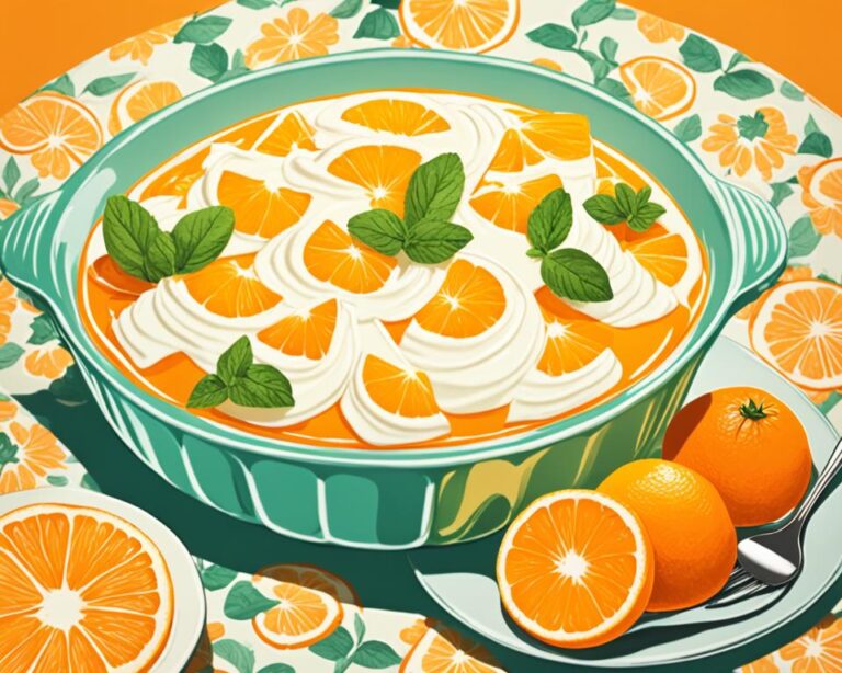 Grandma's Orange Jello Salad (Nostalgic Recipes)