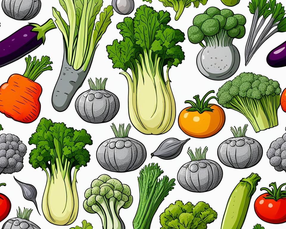 Gray Vegetables