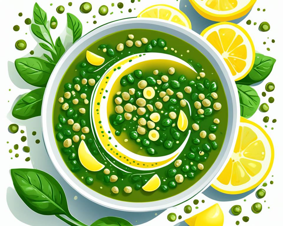 Greek Lentil & Spinach Soup with Lemon (Recipe)