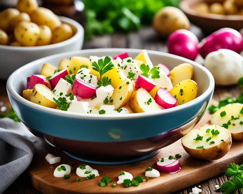 Horseradish Potato Salad