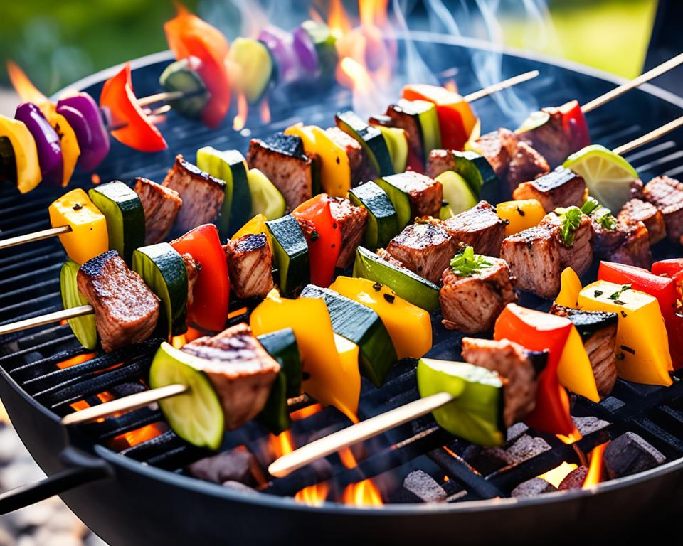 How to Grill Kabobs on Gas Grill