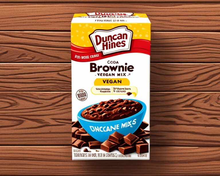 Is Duncan Hines Brownie Mix Vegan?