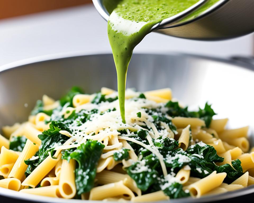 Kale Pesto Pasta (Recipe)