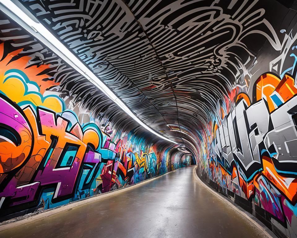 London Graffiti Tunnel