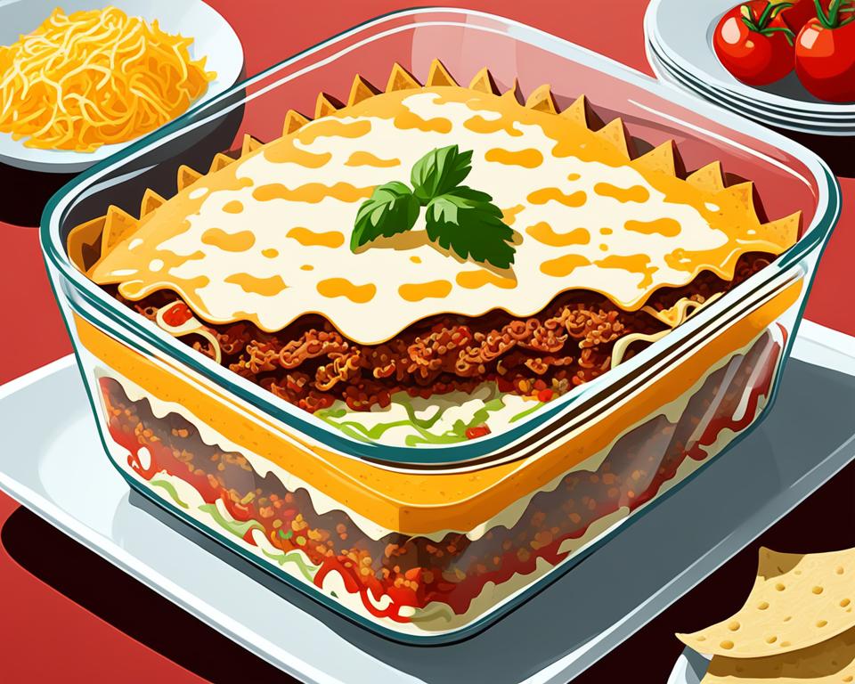 Mexican Lasagna with Tortillas