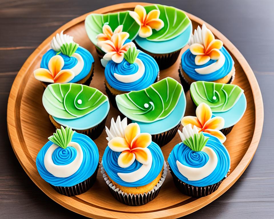 Moana Cupcakes (Recipe)