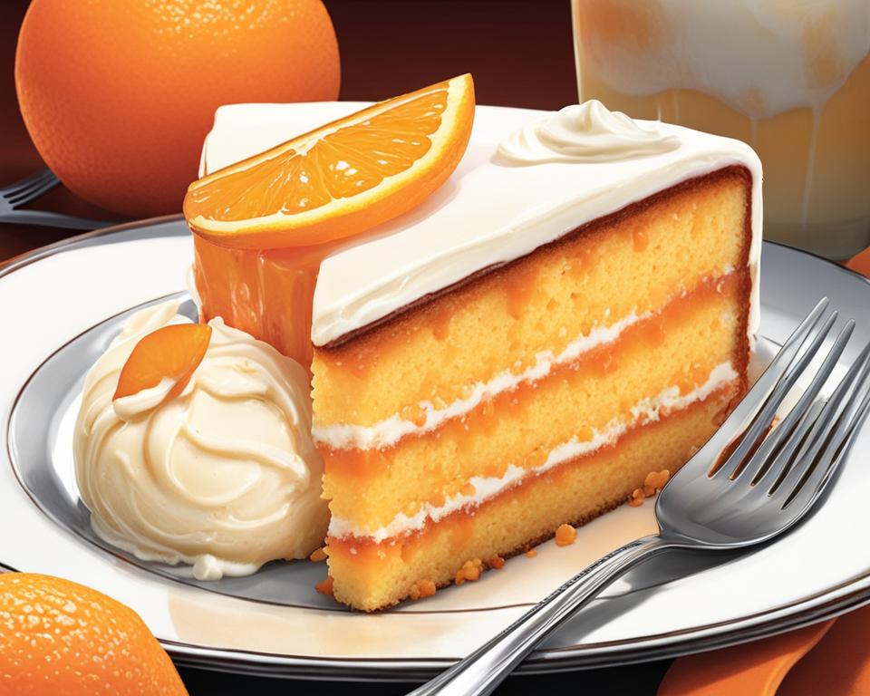 Orange Creamsicle Cake with Orange Soda (Recipe)