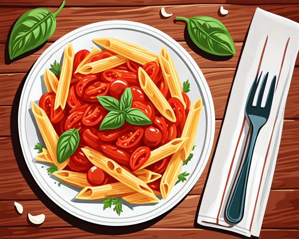 Penne Pomodoro Pasta (Recipe)