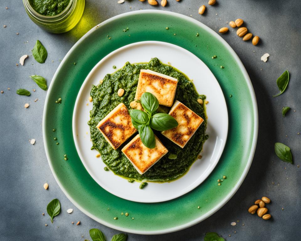 Pesto Tofu: Bursting With Flavor