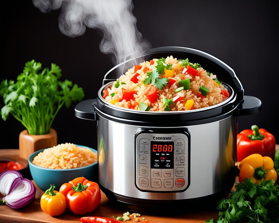 Pressure Cooker Mexican Rice (Recipe)