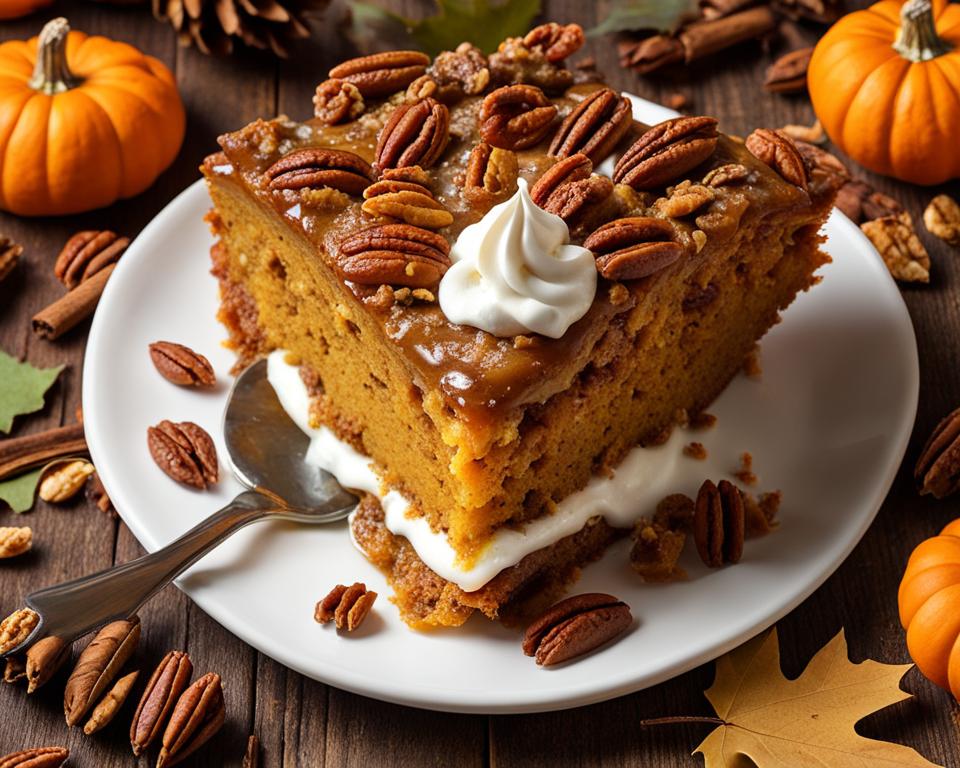 Pumpkin Pecan Dump Cake (Recipe)