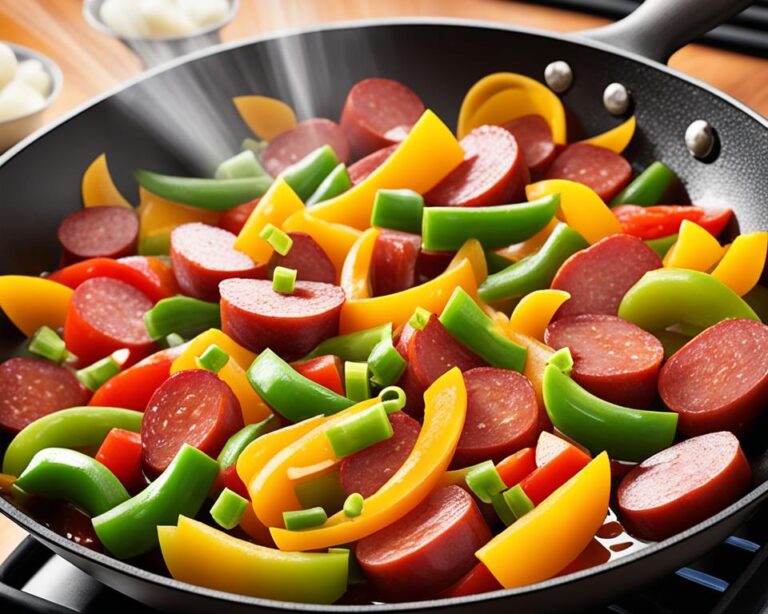 Quick Kielbasa Stir Fry (Recipe)