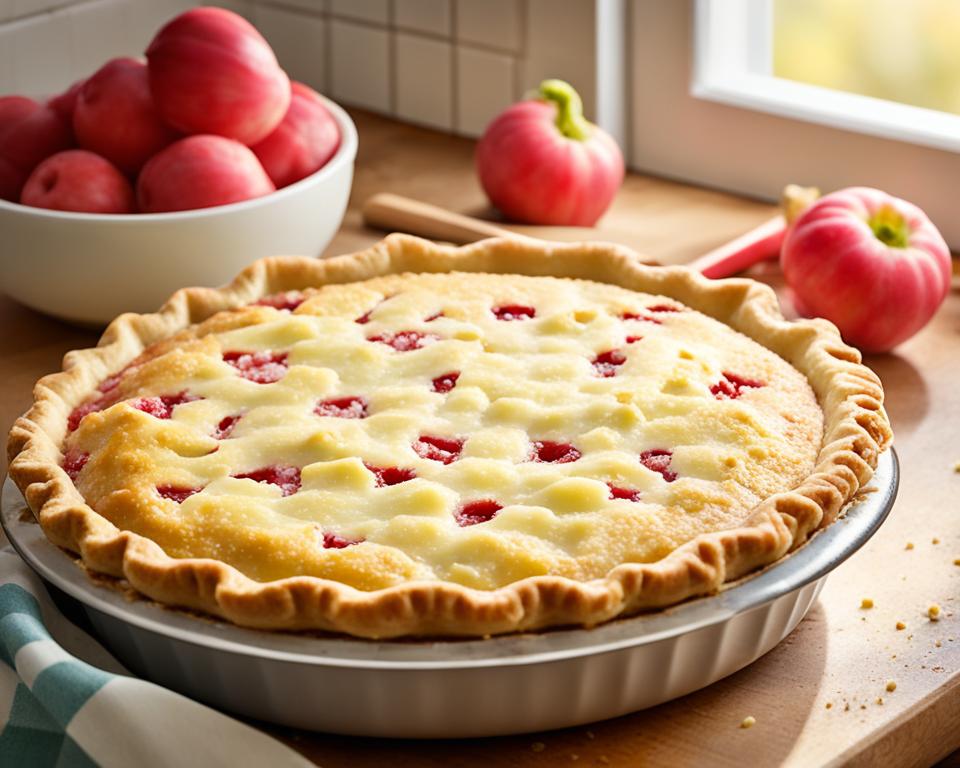 Rhubarb Custard Pie Betty Crocker (Classic Bakes)