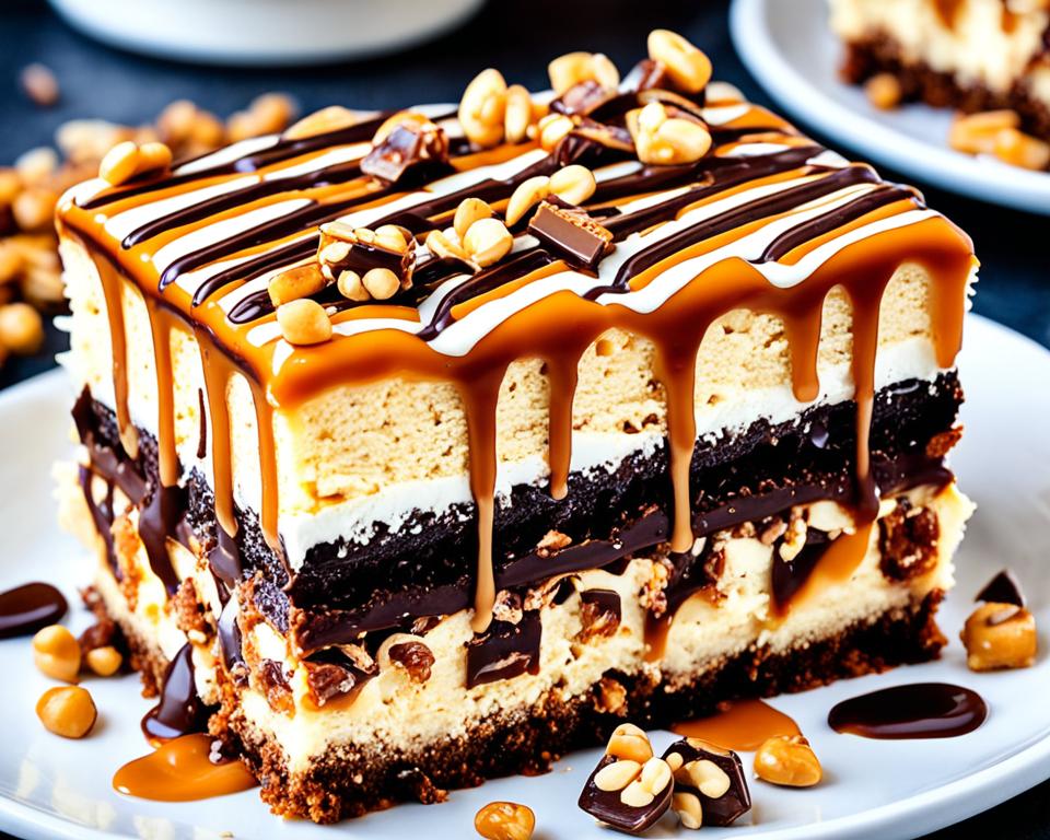 Snickers Poke Cake (Recipe)