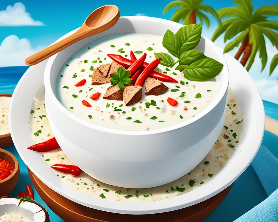 Sopa De Coco (Recipe)
