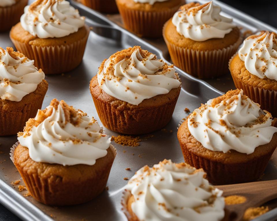 Spice Cake Pumpkin Muffins (Recipe)