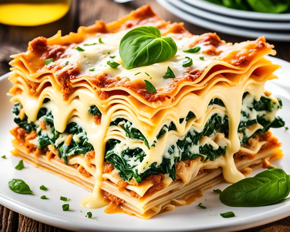 Spinach and Chicken Lasagna