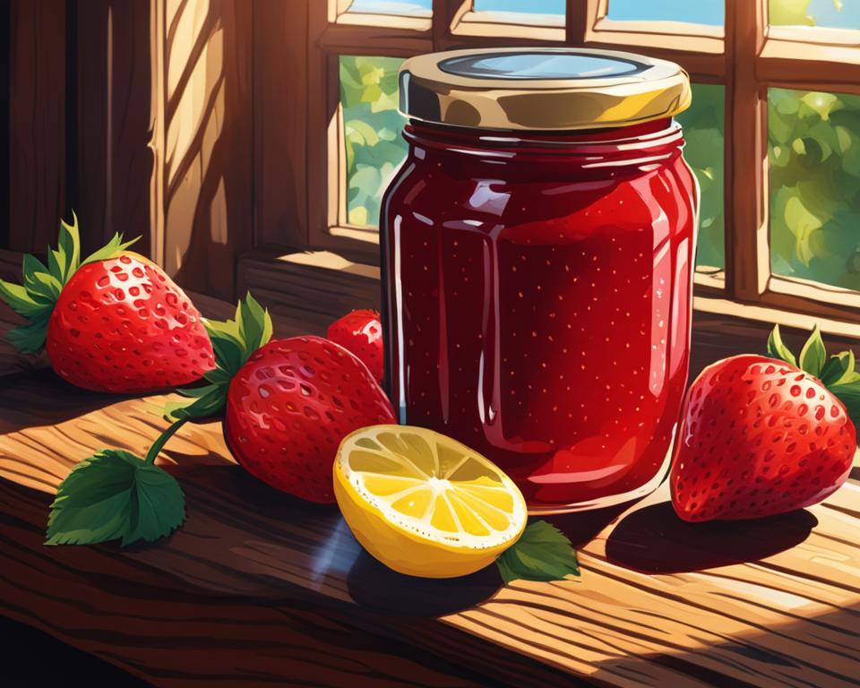 Strawberry Lemon Jam (Homemade Recipe)