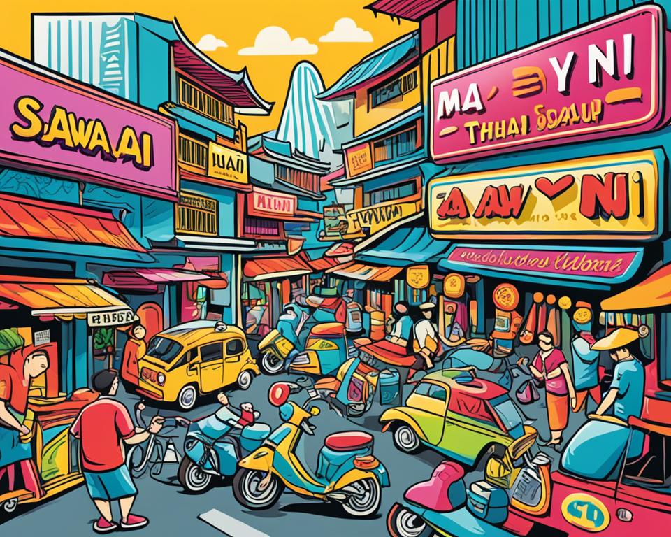 Thai Slang List Examples 