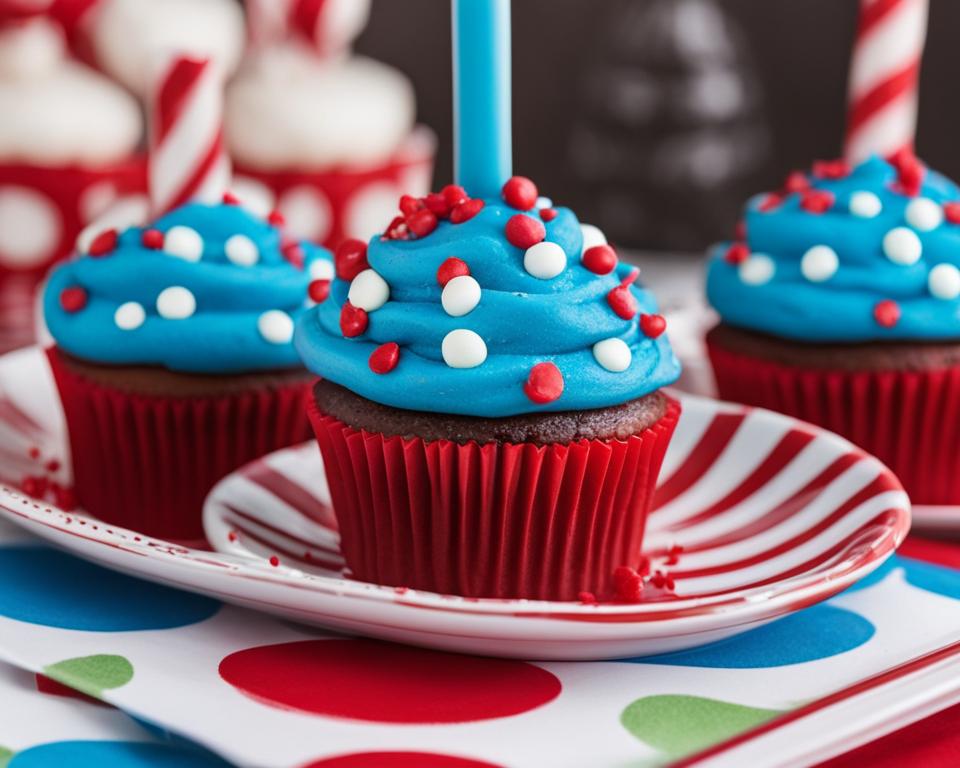 Thing 1 Thing 2 Cupcakes (Recipe)