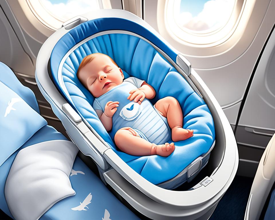 United Airlines Bassinet