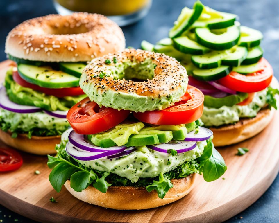 Vegan Bagel Sandwich Ideas For Breakfast