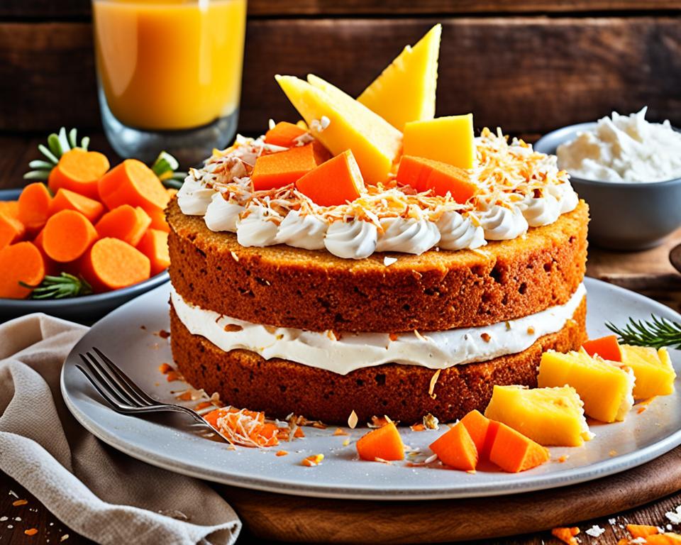 Vegan Carrot Cake With Pineapple (Recipe)