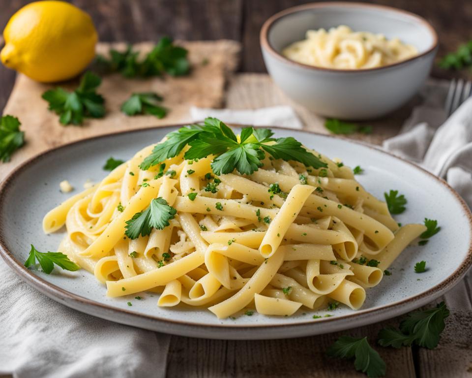 Vegan Lemon Pasta (Recipe)