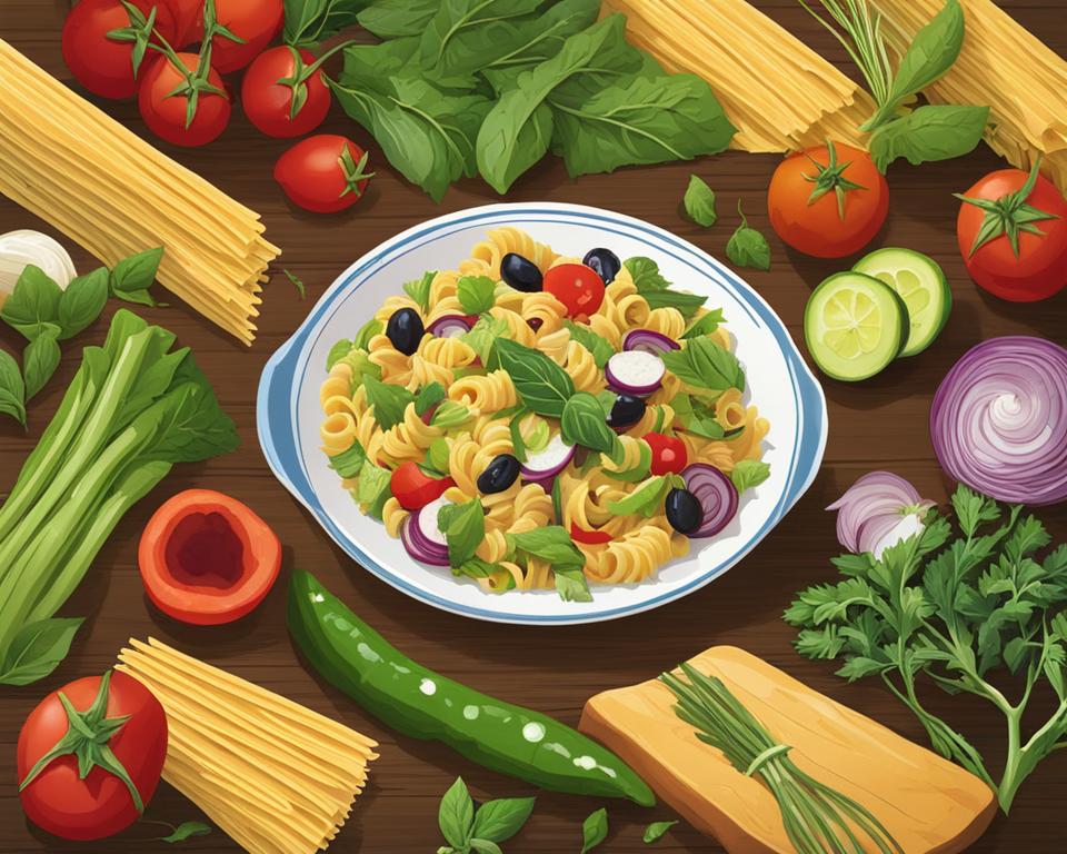 Vegan Pasta Salad (Recipe)