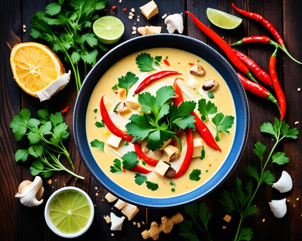 Vegan Thai Coconut Soup (Recipe)