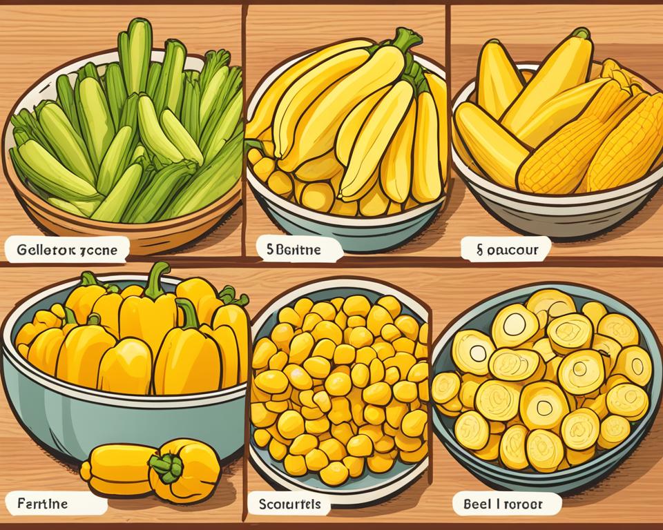 Yellow Vegetables