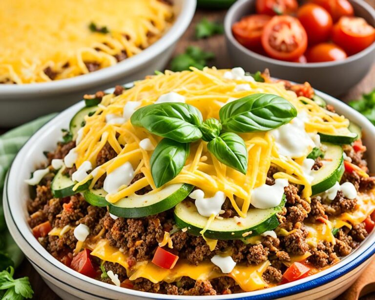 Zucchini Taco Casserole (Recipe)